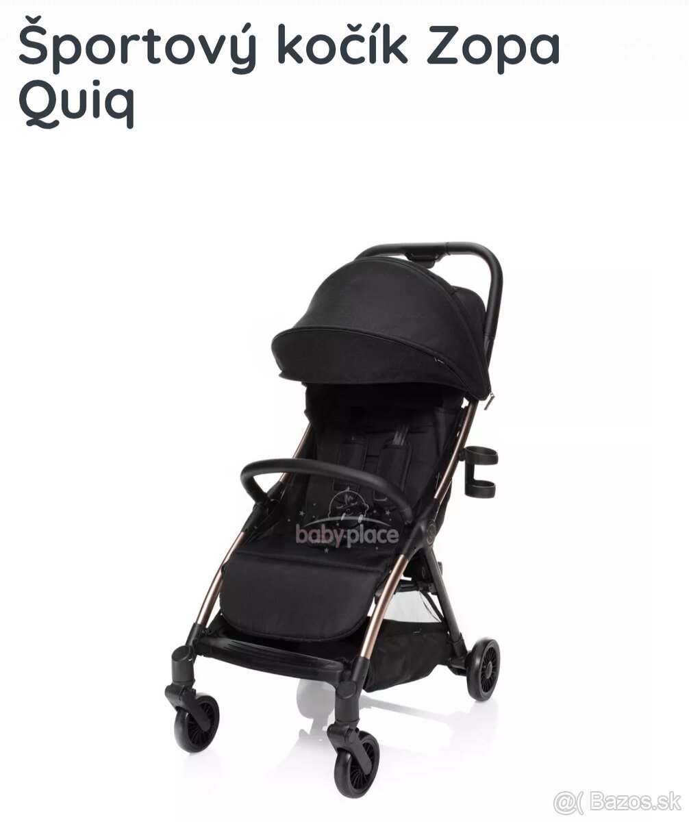 Cestovný športový kočík Zopa quick