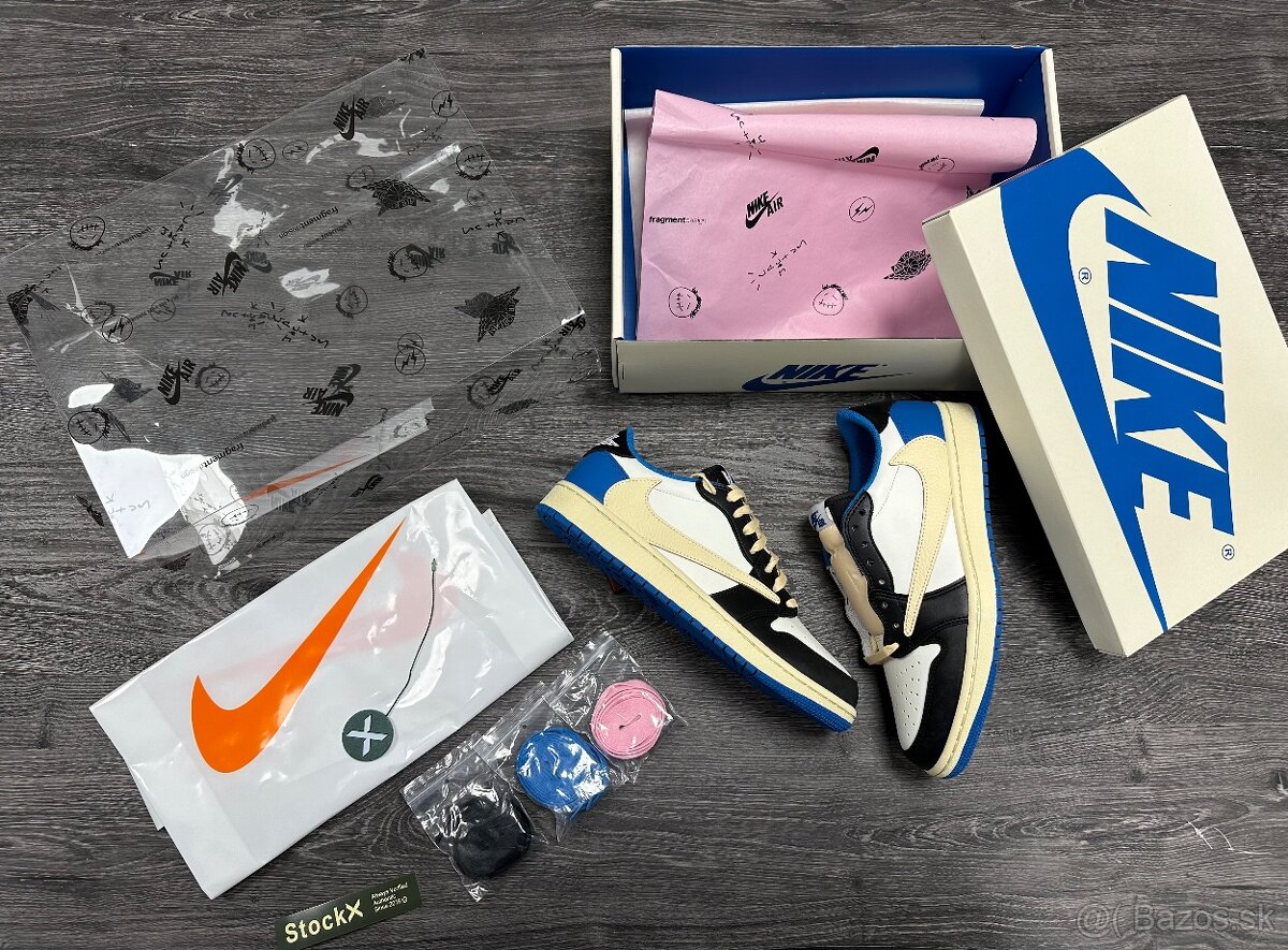 JORDAN 1 RETRO "TRAVIS SCOTT - CANARY" Tenisky