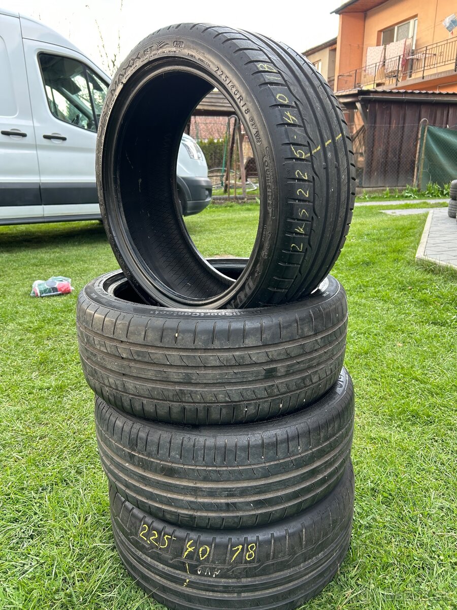 Letné pneumatiky DUNLOP 224/40 R18