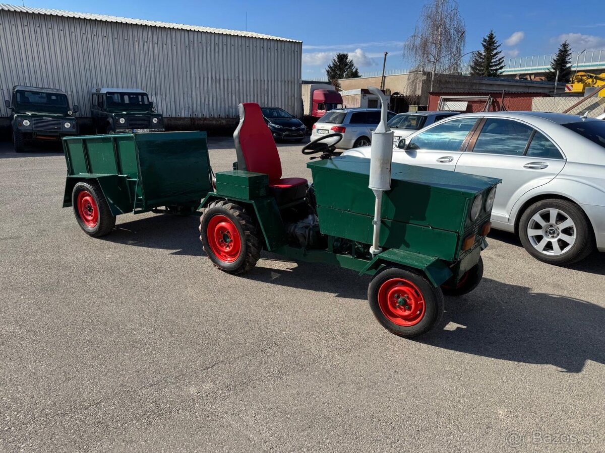 Malotraktor domácej vyrobi