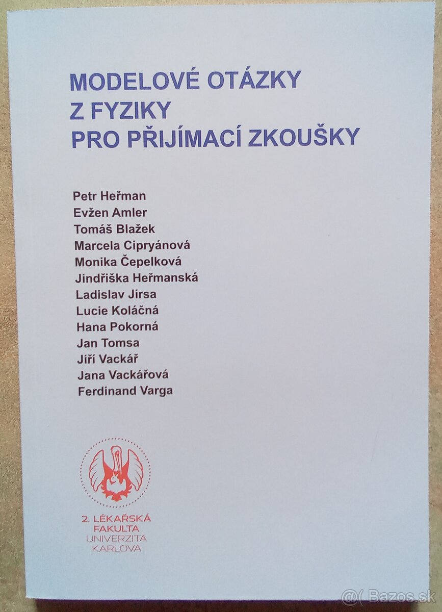 Modelové Otázky z Fyziky pro Přijímací Zkoušky