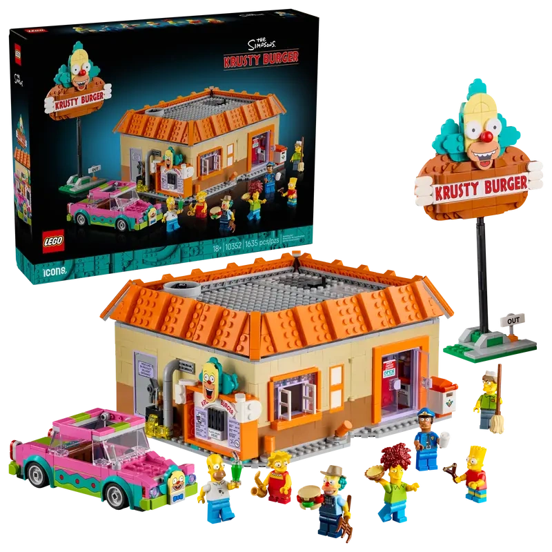 Lego 10352The Simpsons™: Krusty Burger