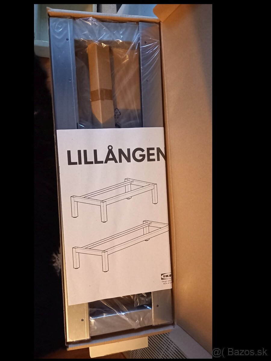 IKEA lillangen nohy pod skrinku nepoužité