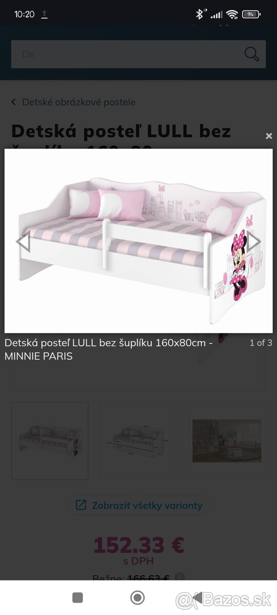 Detská posteľ LuLL