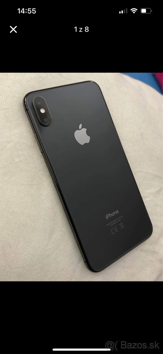 iPhone XS max 64GB - 100% batéria