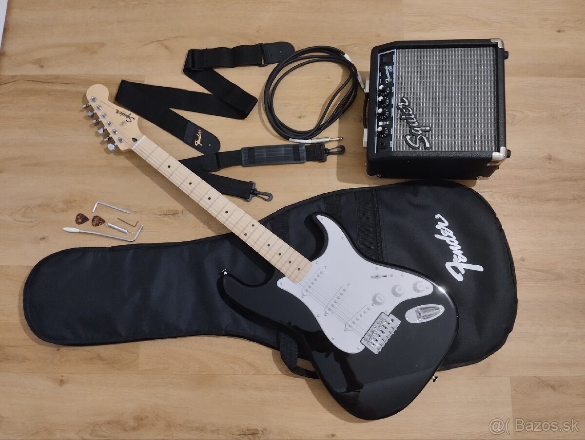 Fender Squire Sonic Stratocaster Pack Black