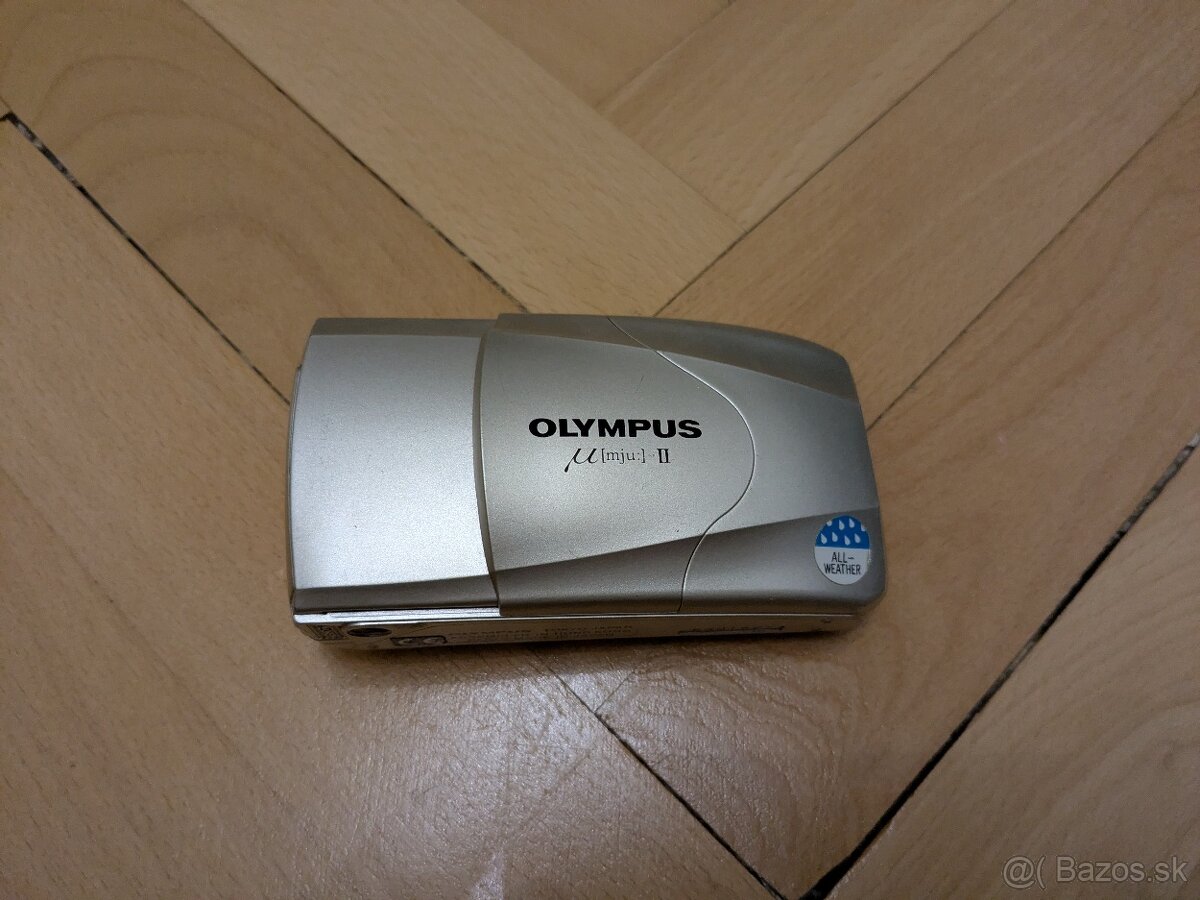 Predám kinofilmový kompaktný fotoaparát Olympus Mju II