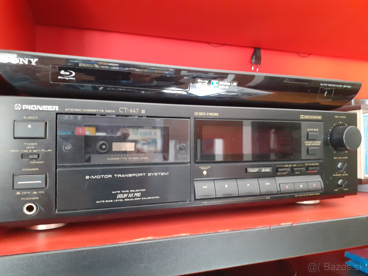 Pioneer CT-447 kazetový magnetofon po servise