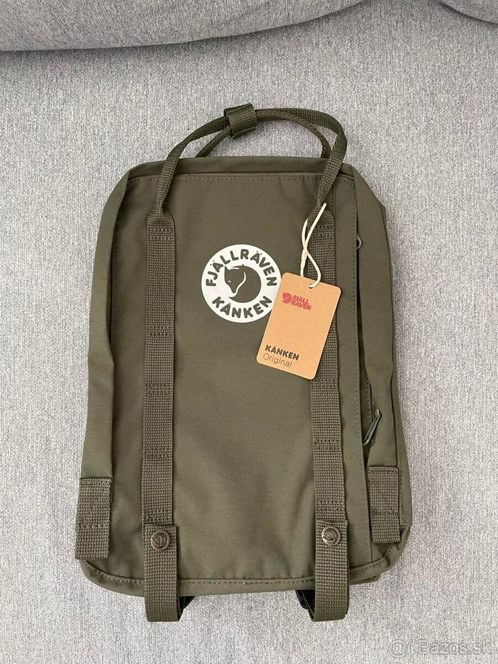 Batoh Fjällräven Kanken zelený turistický