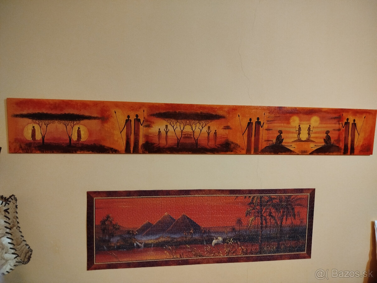 Obrazy, puzzzle s tematikou egypt