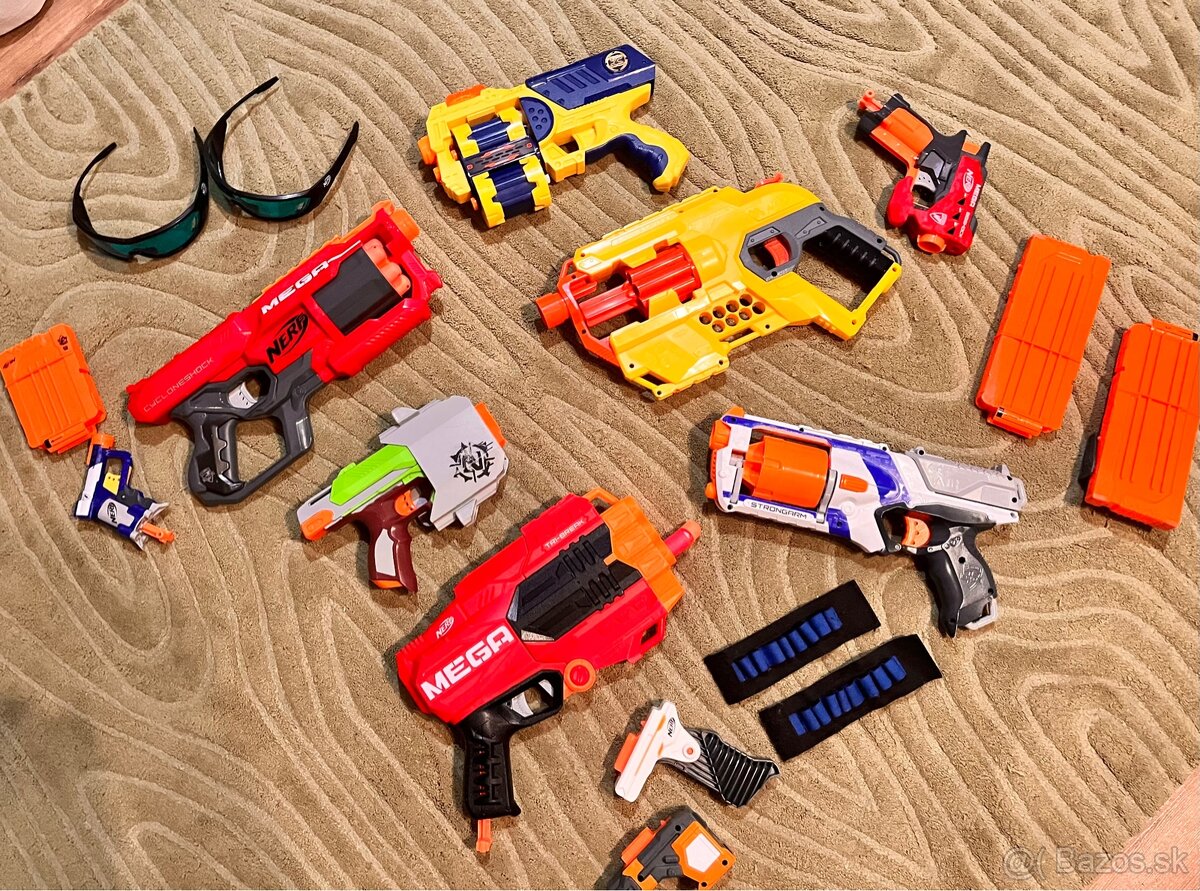 Nerf rôzne zbrane