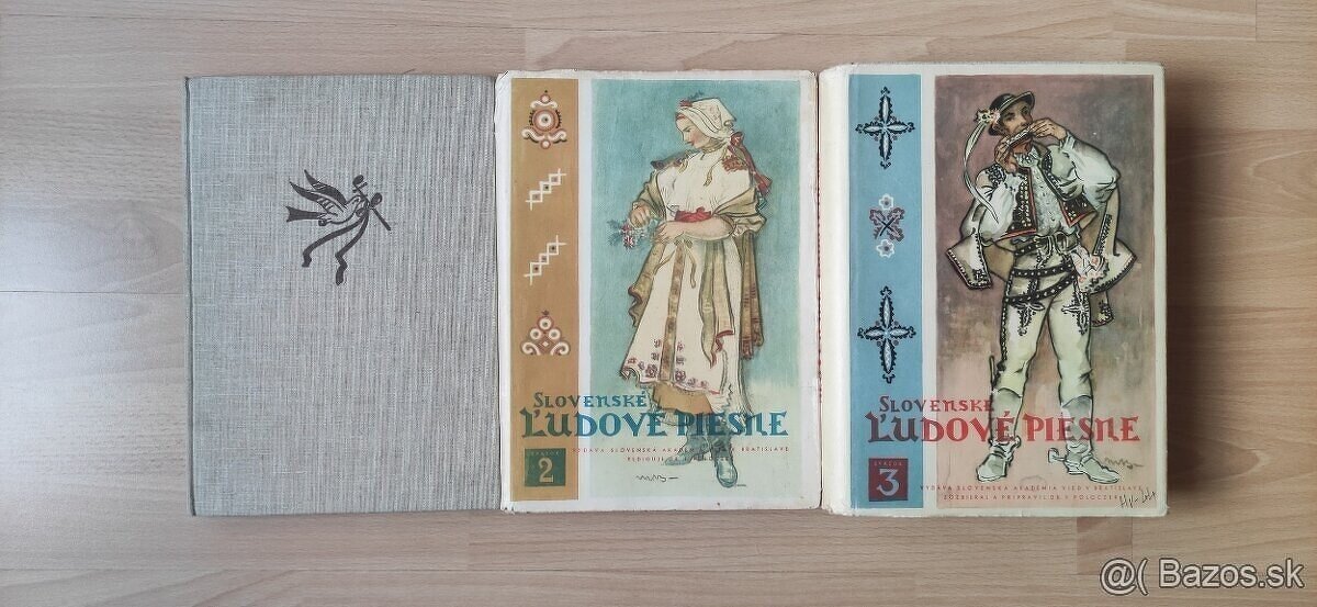 F.Poloczek - Slovenské ľudové piesne I,II a III.zväzok - RRR