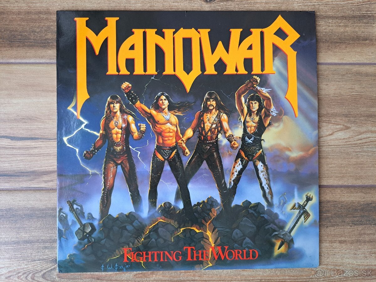 Lp MANOWAR- Fighting The World