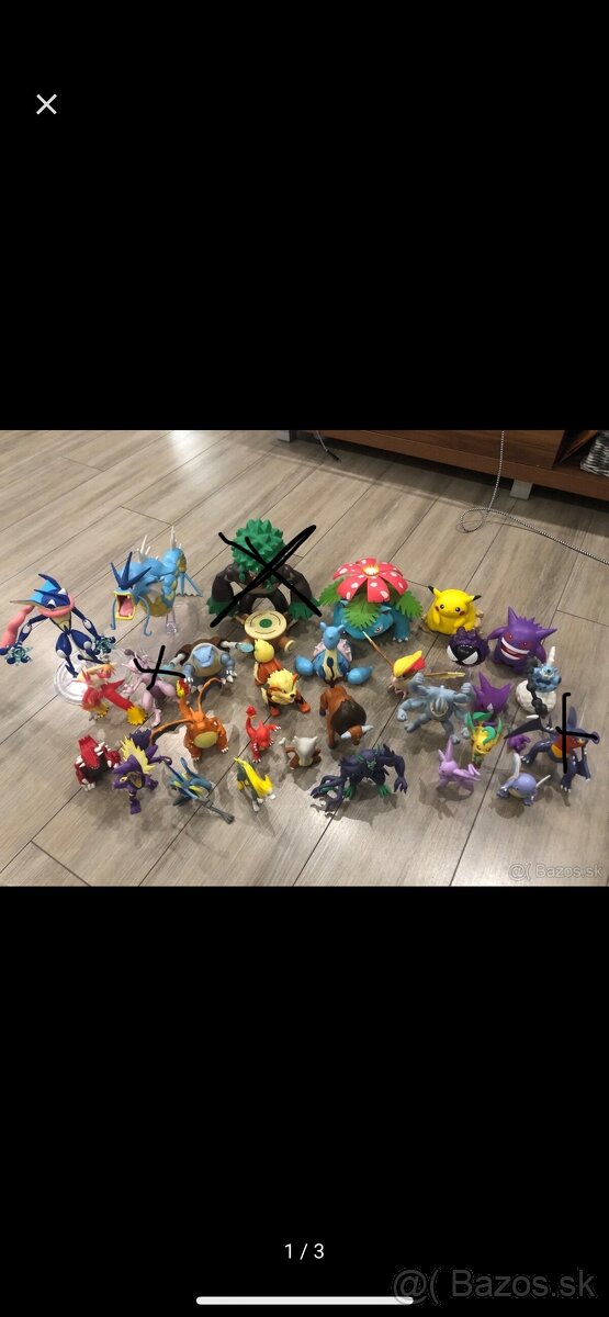 Predám zbierku Pokémon figuriek