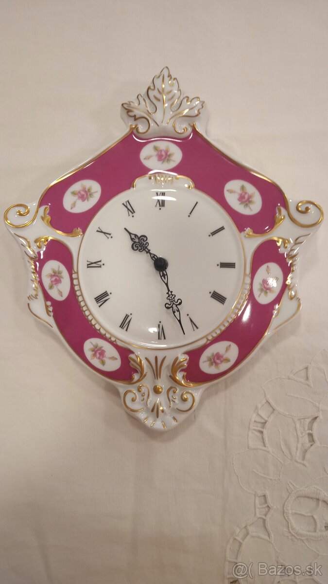 PORCELÁNOVÉ HODINY