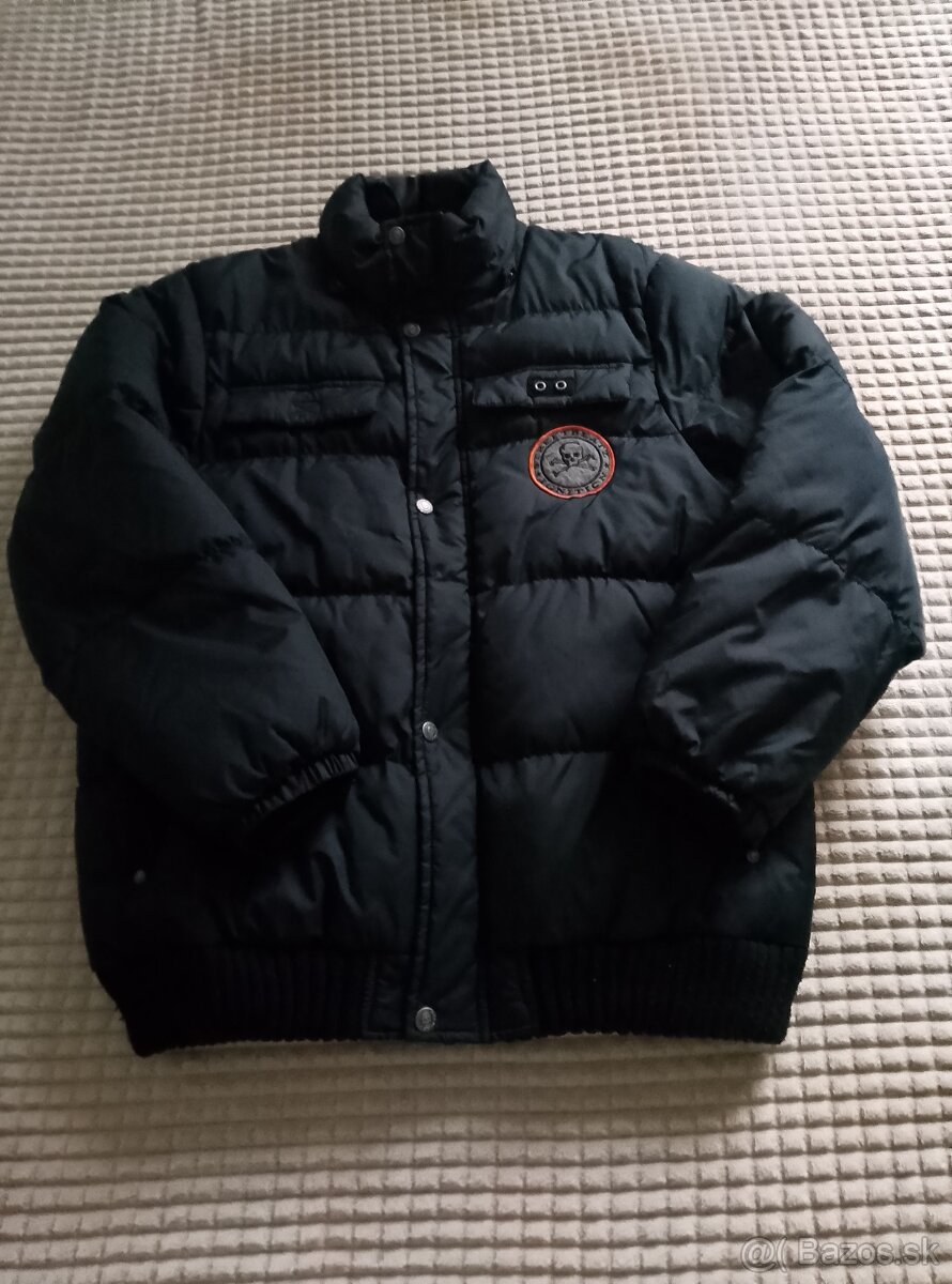 Chlapčenská zimná bunda veľkosť 164.
