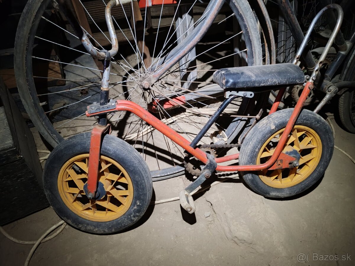Retro trojkolky a iné