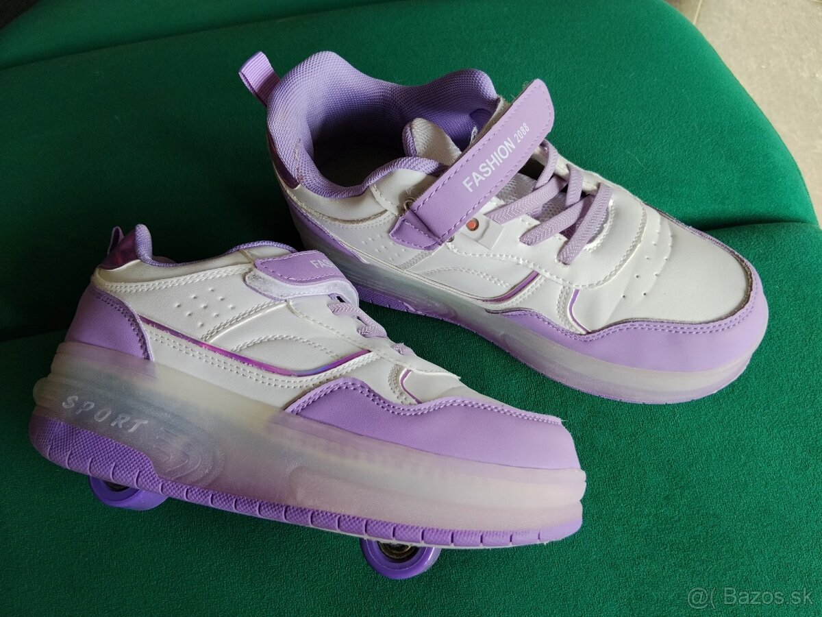 Tenisky na kolieskach č.36