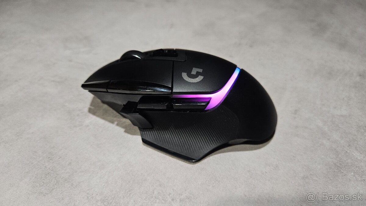 Predám hernú myš Logitech G502X Plus Black aj s podložkou