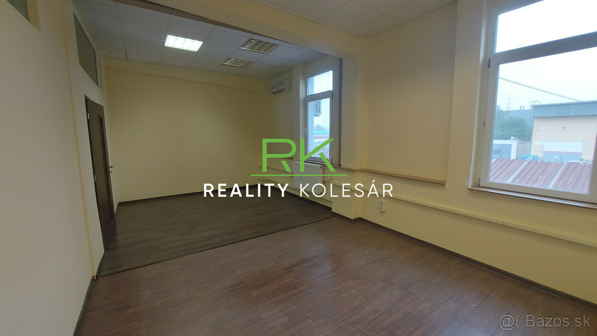 Kolesár reality prenajíma kancelárie  88,50 m2  JUH Jazero