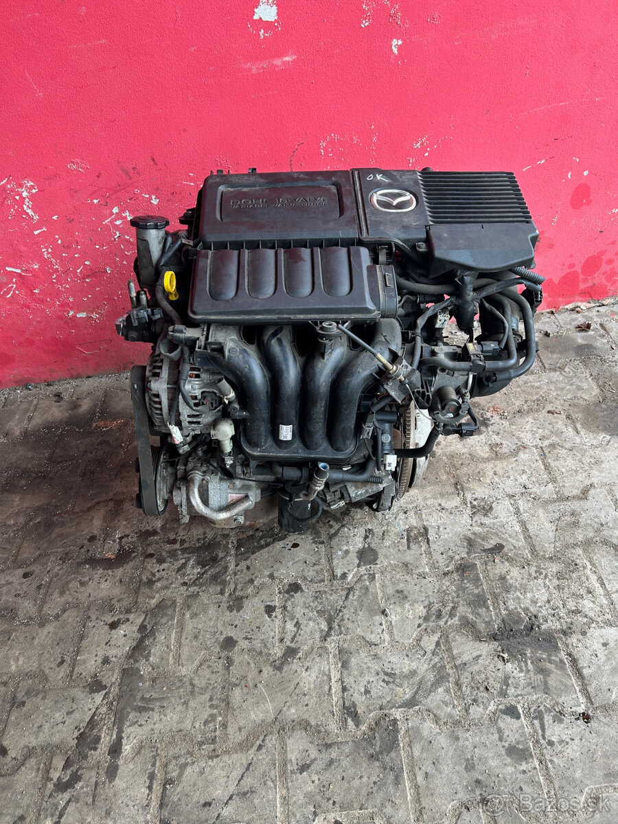Motor Mazda 3 a 6 1,6i 77KW Z6 kompletní - záruka