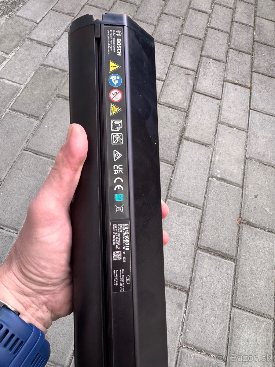 Bateria bosh 625wh vertical nova