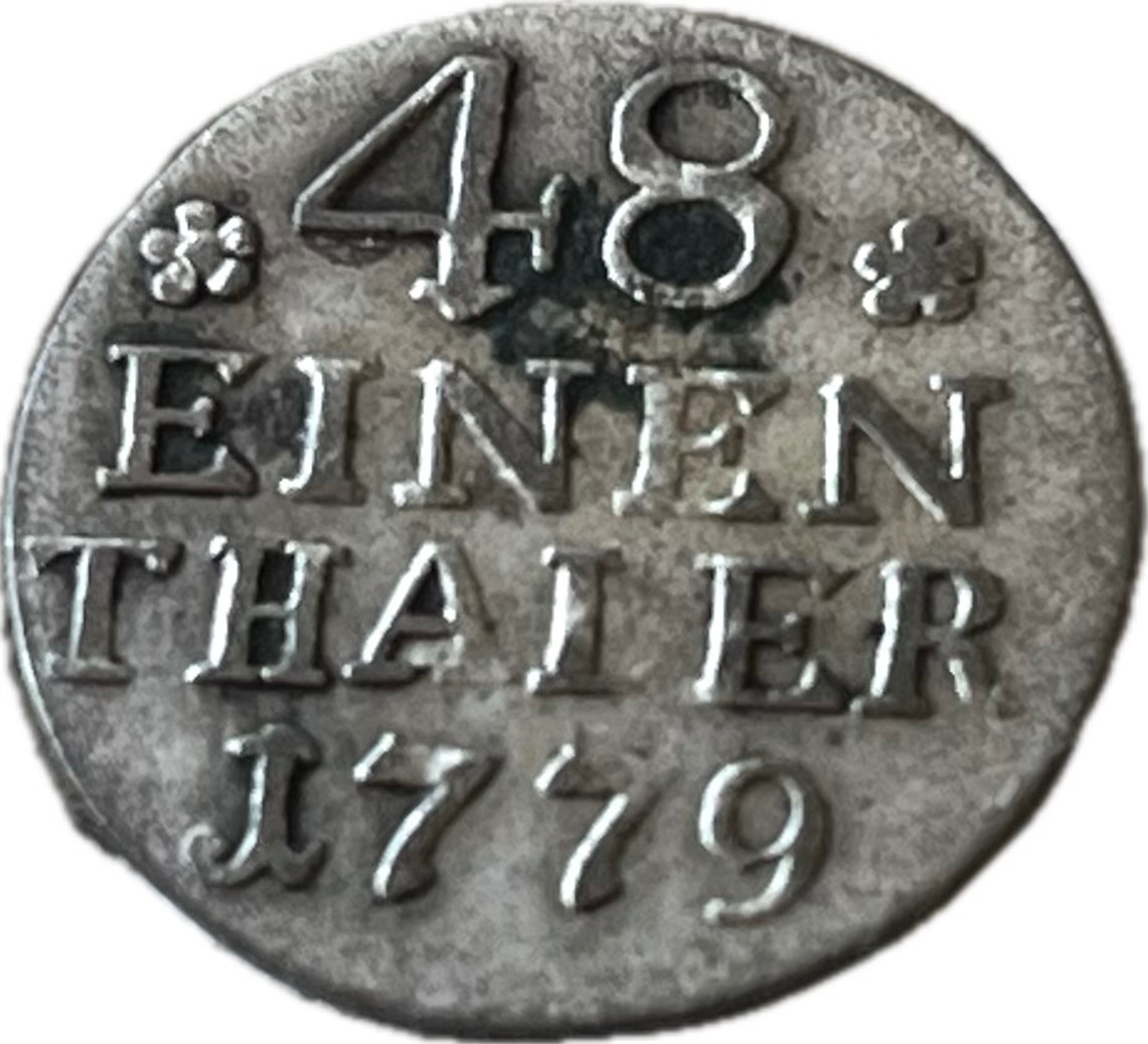 48 einen thaler 1779