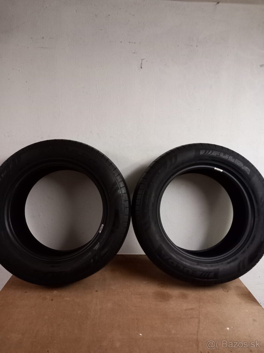 Predam letne pneumatiky -2 ks Fulda eco control suv