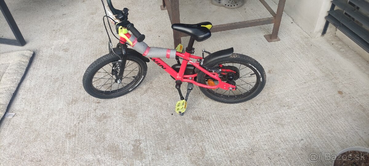 16-palcový hliníkový bicykel btwin 900 RACING