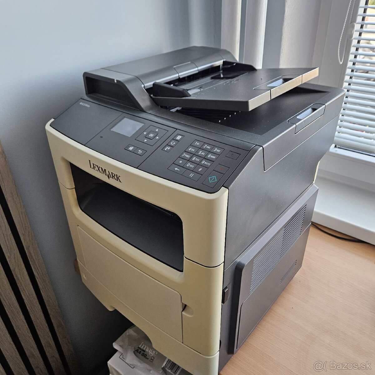 Predám čiernobielu laserovú tlačiareň Lexmark