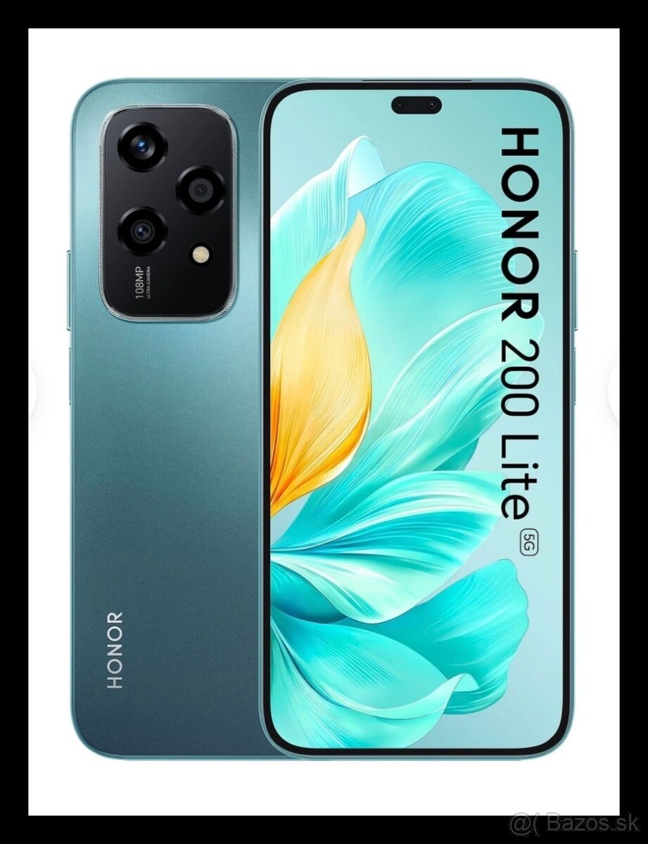 HONOR 200 Lite 8GB + 256GB, farba cyan