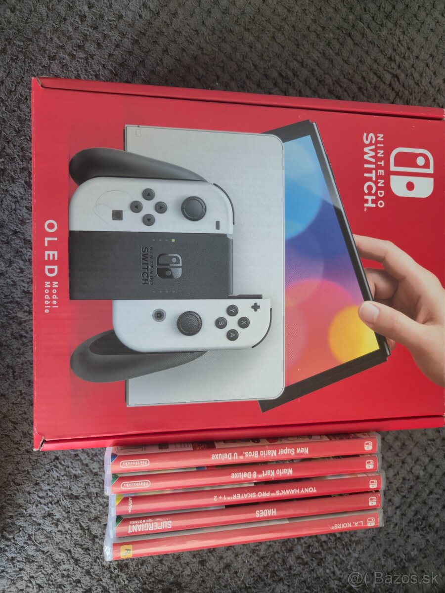 Nintendo Switch Oled + hry