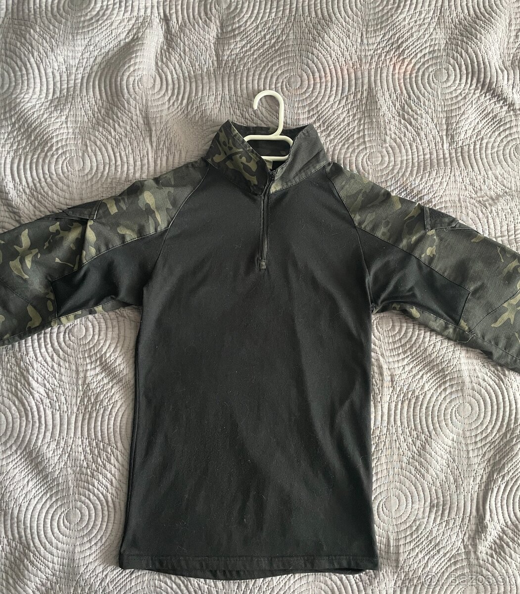 Taktické tričko multicam black