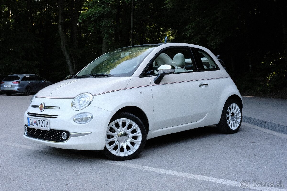 Fiat 500c 60 výročie, Limitovaná edícia, Cabrio 51kw Automat