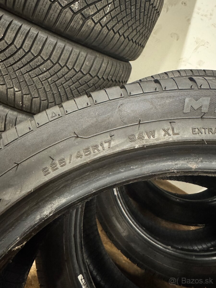 225/45 R17 letné pneumatiky