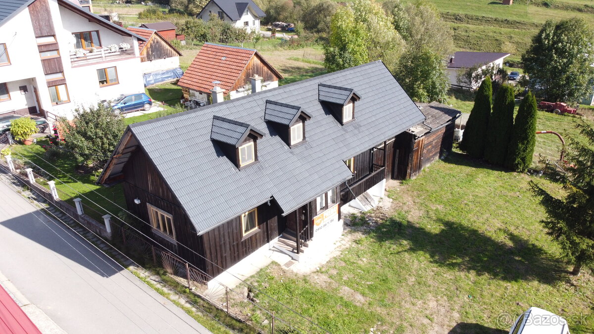 REZERVOVANÉ Predaj rekreačný dom v štýle oravskej drev