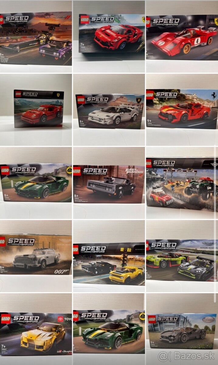 Lego Speed Champions neotevřené