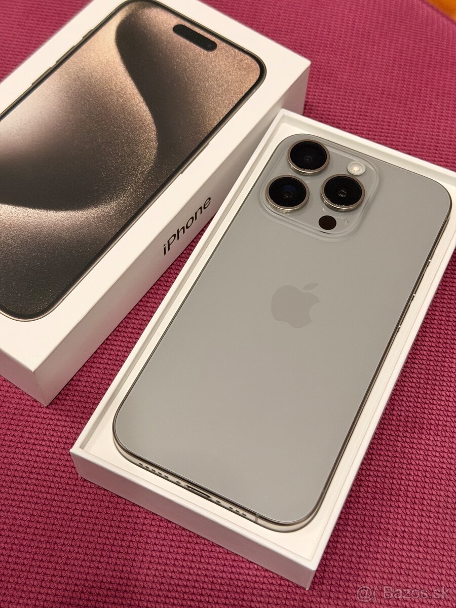 iPhone 15 Pro 128GB Natural Titanum