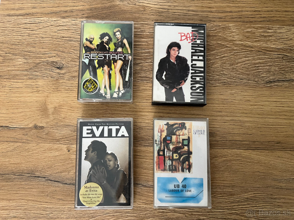 Originálne MC kazety - zahraničné