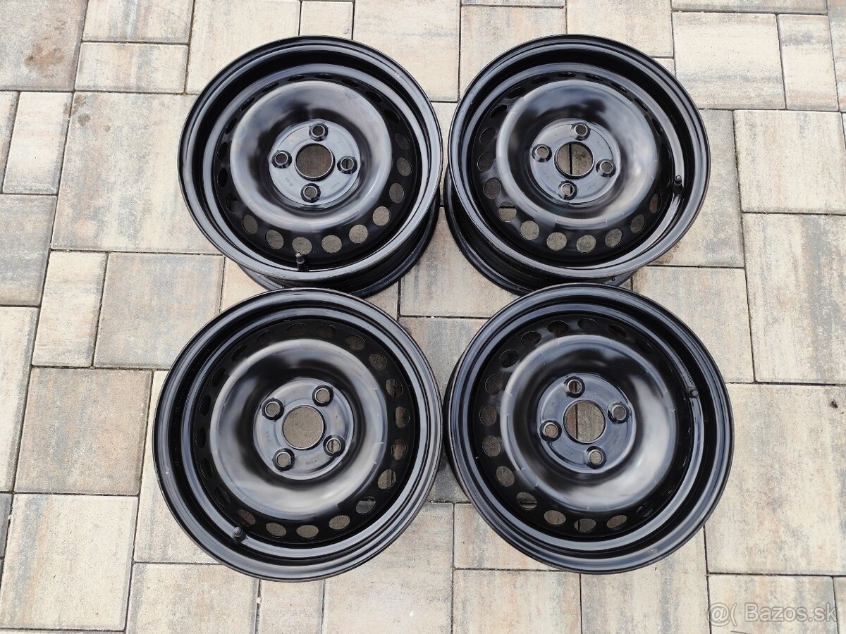 4x100 r14 plechové disky Hyundai, Kia 5,5Jx14ET47