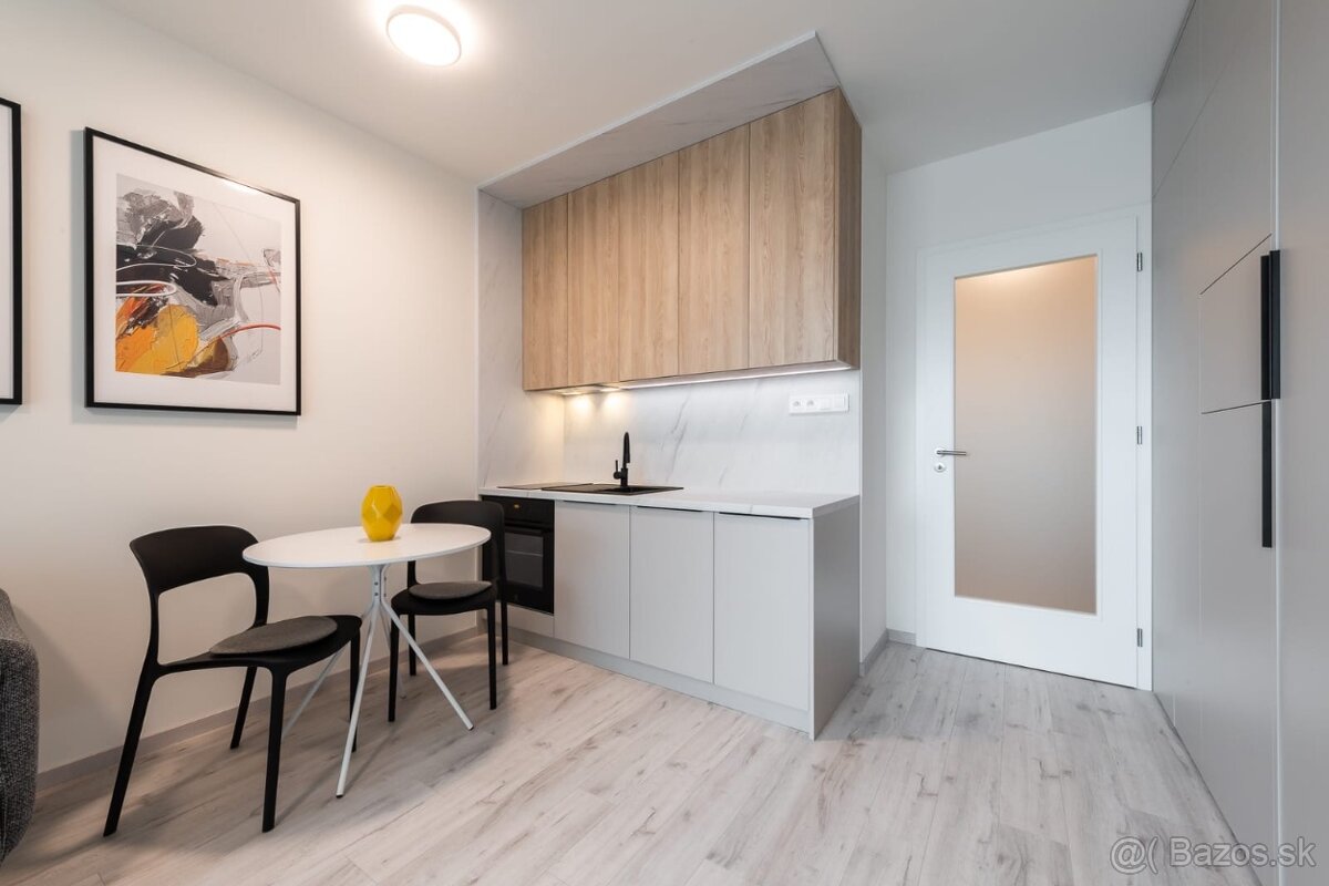 Štýlový 1-izbový byt s terasou, parking a pivnica, ALBELLI