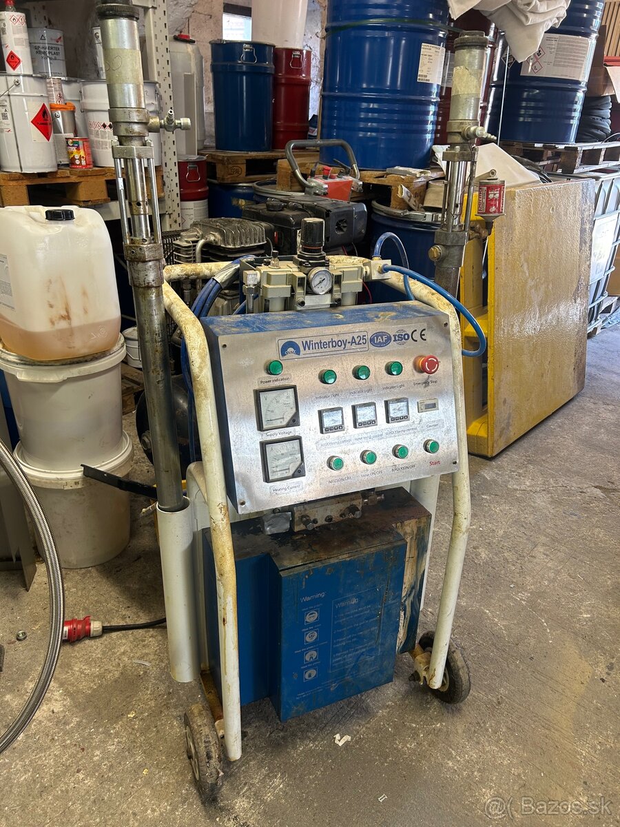 Stroj na striekanu izolaciu Winterboy A25