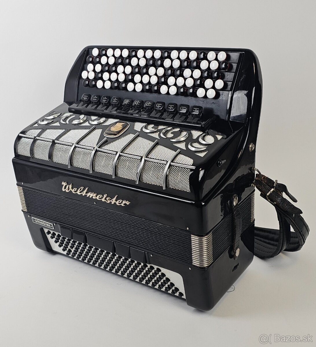 chromatický akordeón Weltmeister Grandina 120 basovy