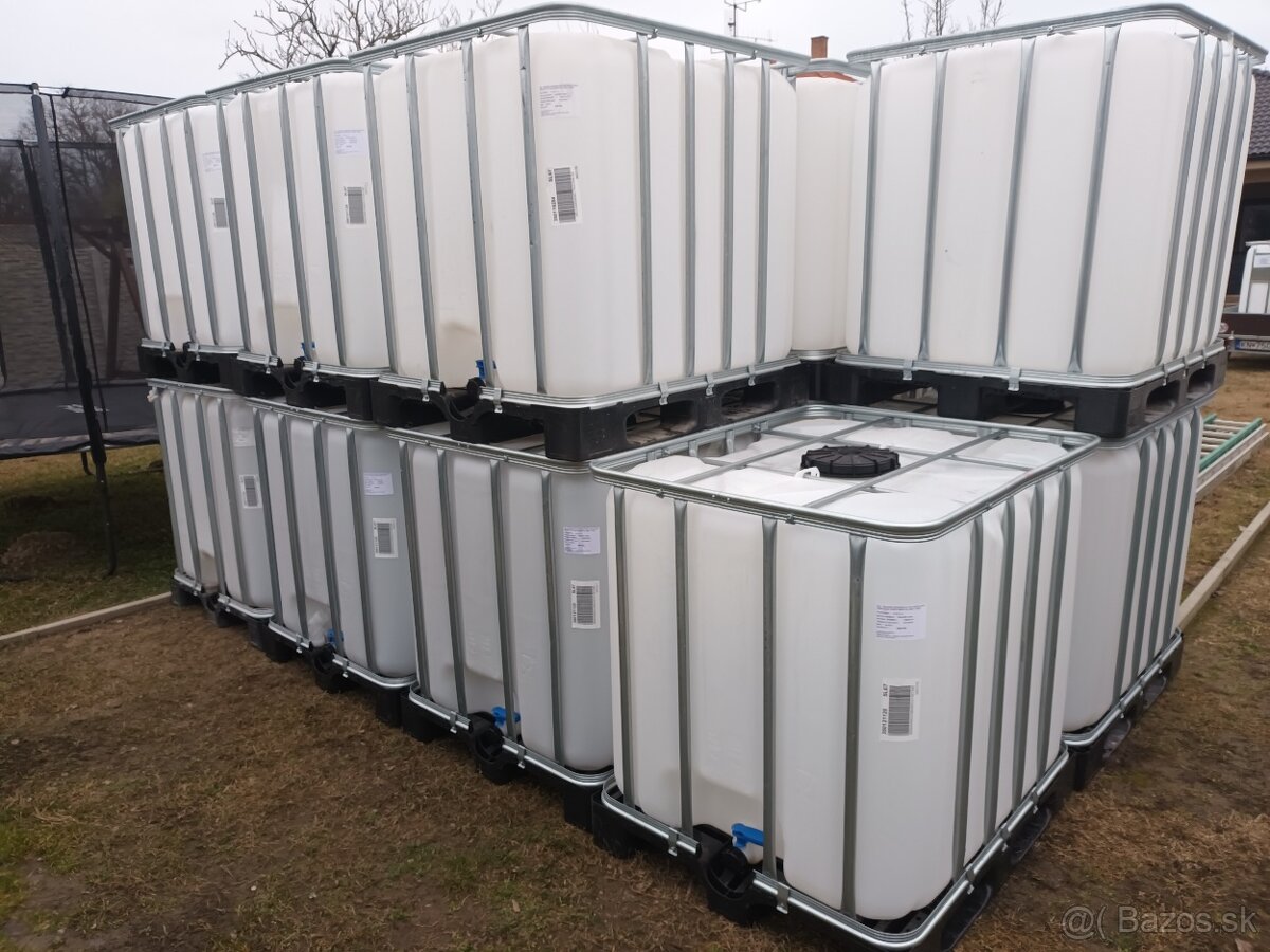 Ibc 1000l potravinarske