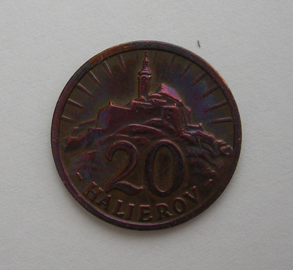 20 halierov 1940 Slovenský štát