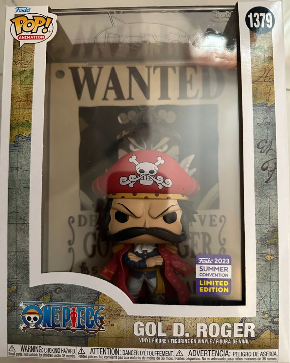 Funko Pop Wanted Poster Gol D Roger