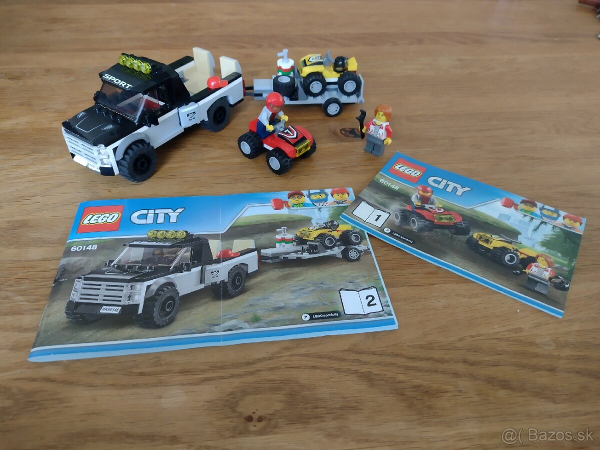 Predám lego pretekarsky Team 60148 v 100% stave