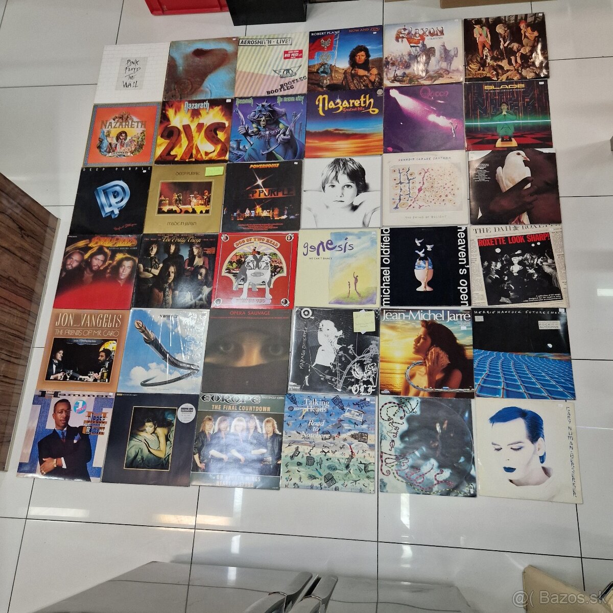 LP-čky...PINK FLOYD,AEROSMITH,ROBERT PLANT,SAXON,JETHRO TULL