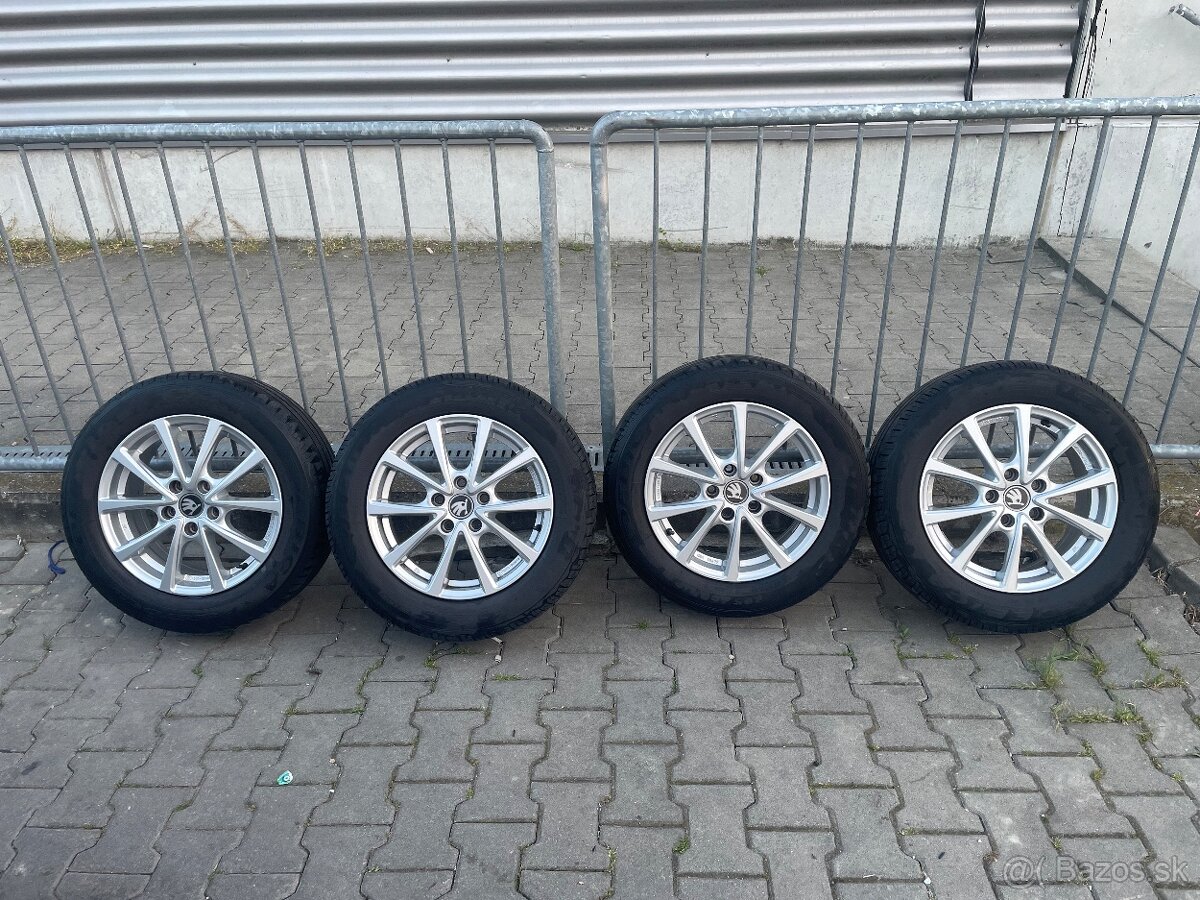 Letná sada kolies Škoda 205/60R16