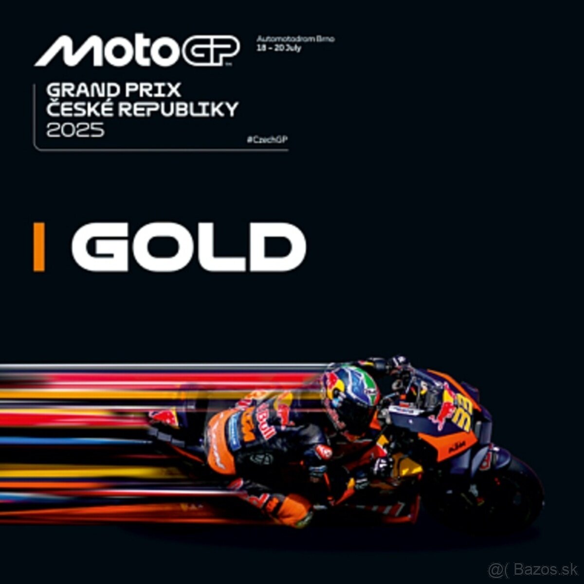 2x Třídenní Vstupenka GOLD MotoGP Brno 2025